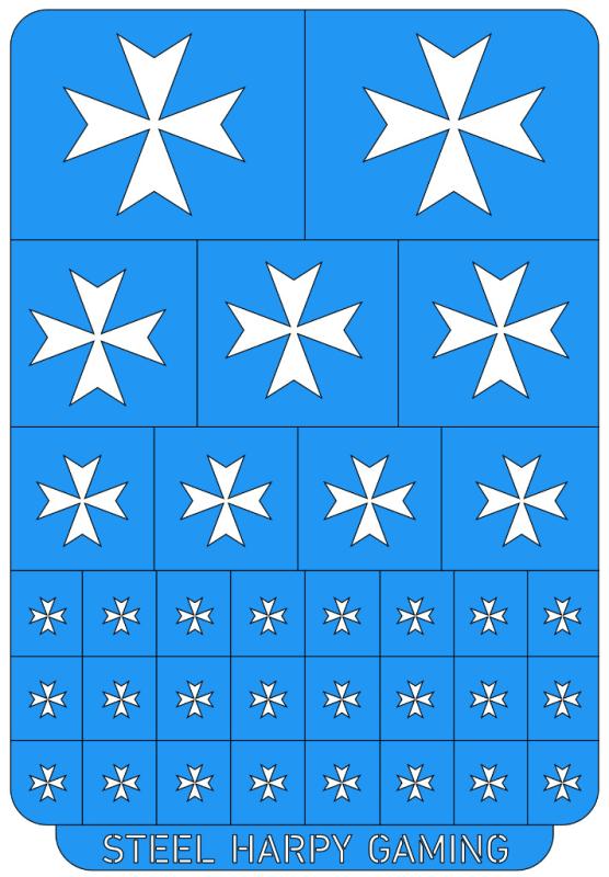 Templar - Steel Harpy Stencils