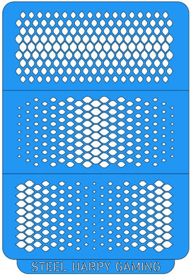 Snakeskin - Style 1 - Steel Harpy Stencils