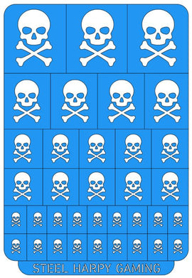 Pirate (Skull & bones) - Steel Harpy Stencils