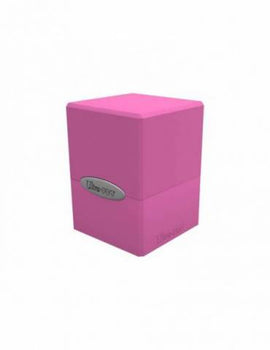 Satin Cube - Hot Pink
