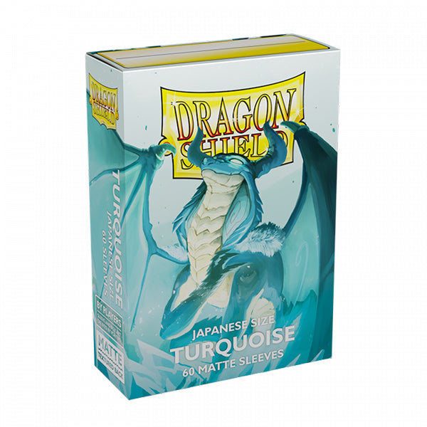 Dragon Shield - Japanese Size Matte Sleeves 60pk - Players Choice Turquoise Yadalom