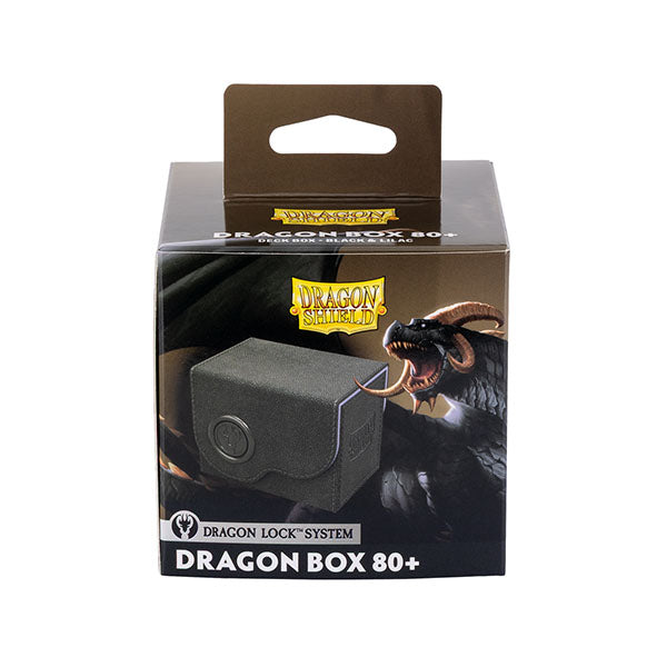 Dragon Shield - Dragon Lock Box 80+ - Black & Lilac