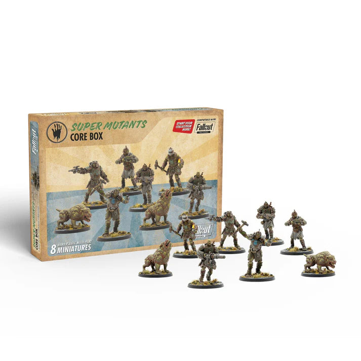 Fallout Miniatures: Super Mutants Core Set (Plastic)
