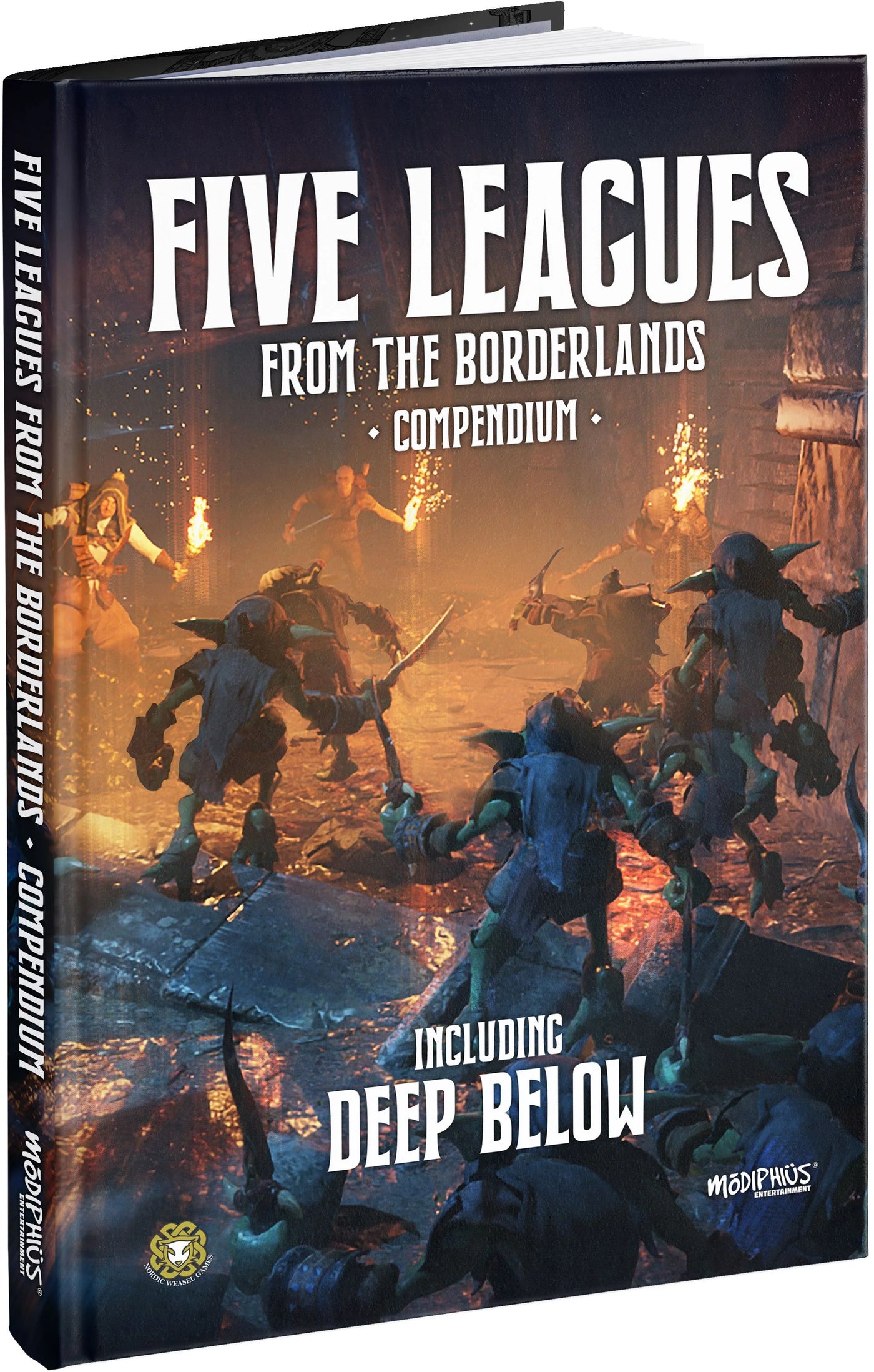 Five Leagues from the Borderlands Compendium Including Deep Below