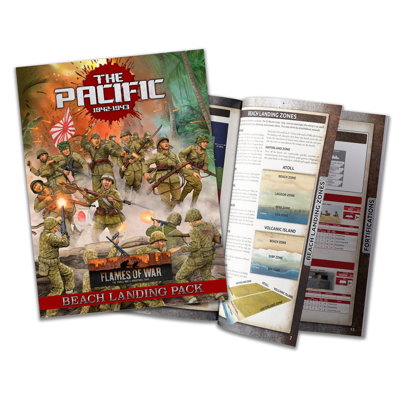 Pacific Beach Landing Pack - Flames of War: Pacific