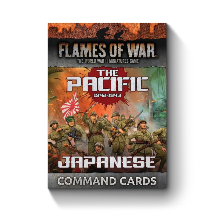 Japanese Command Cards - Limited Edition - Flames of War: Pacific