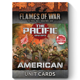 American MW Unit Card Pack - Limited Edition - Flames of War: Pacific
