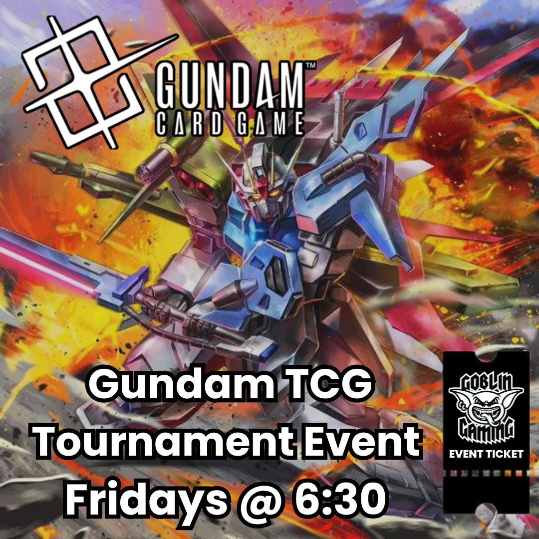 Gundam TCG Tournament Event Ticket 10/07/2026 @ 18:00