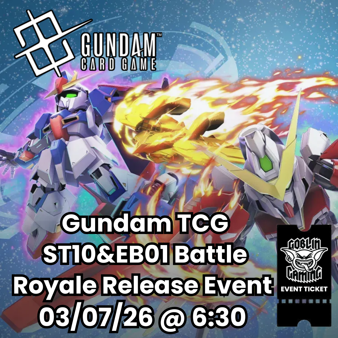 Gundam G-GENERATION ST10 & EB01 Battle Royale Release Event 03/07/2026