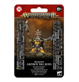 Warhammer Age Of Sigmar - Orruk Warclans - Ardboy Big Boss