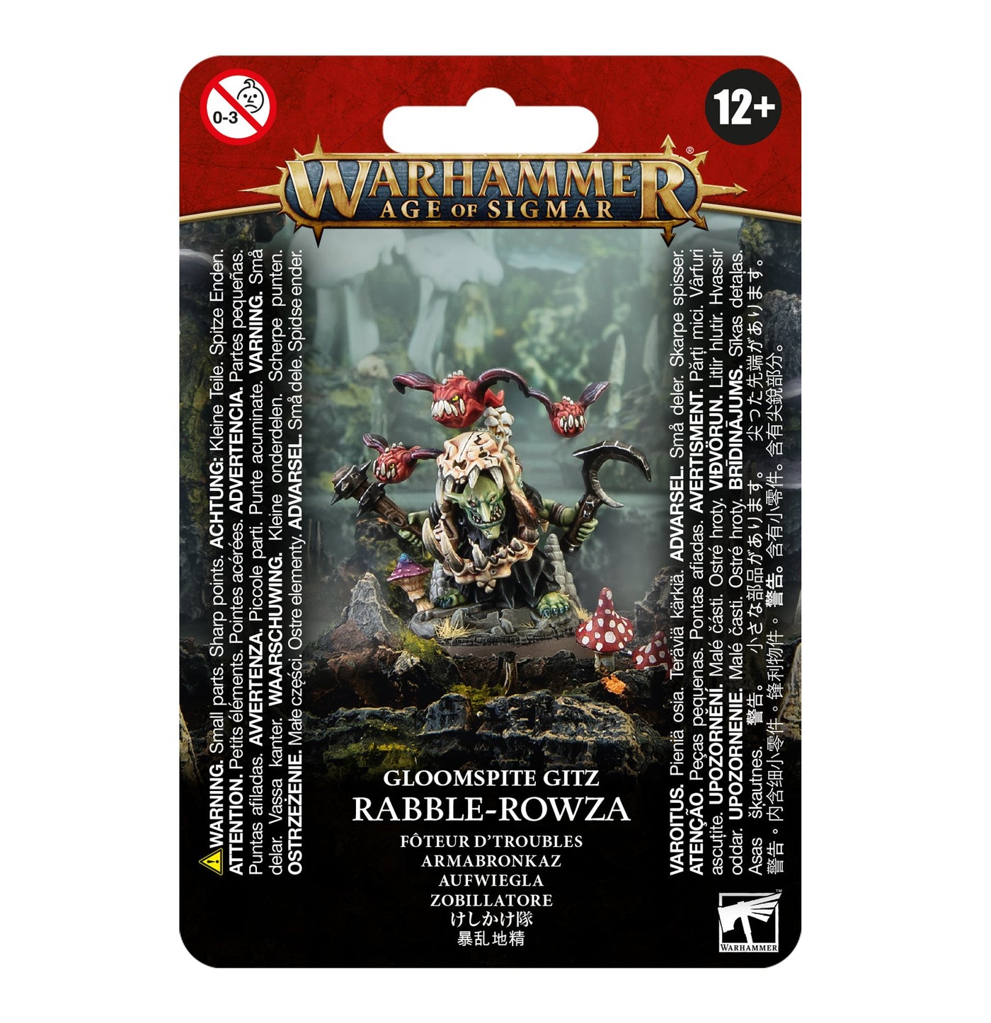 Warhammer Age Of Sigmar - Gloomspite Gitz - Rabble-Rowza