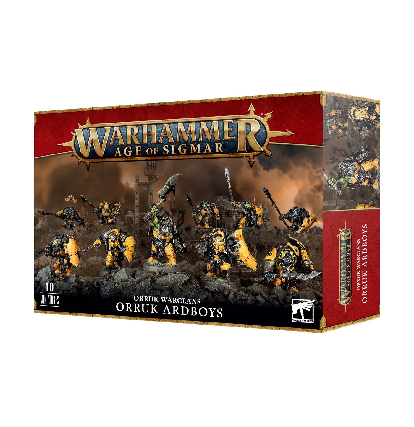 Warhammer Age Of Sigmar - Orruk Warclans - Orruk Ardboyz
