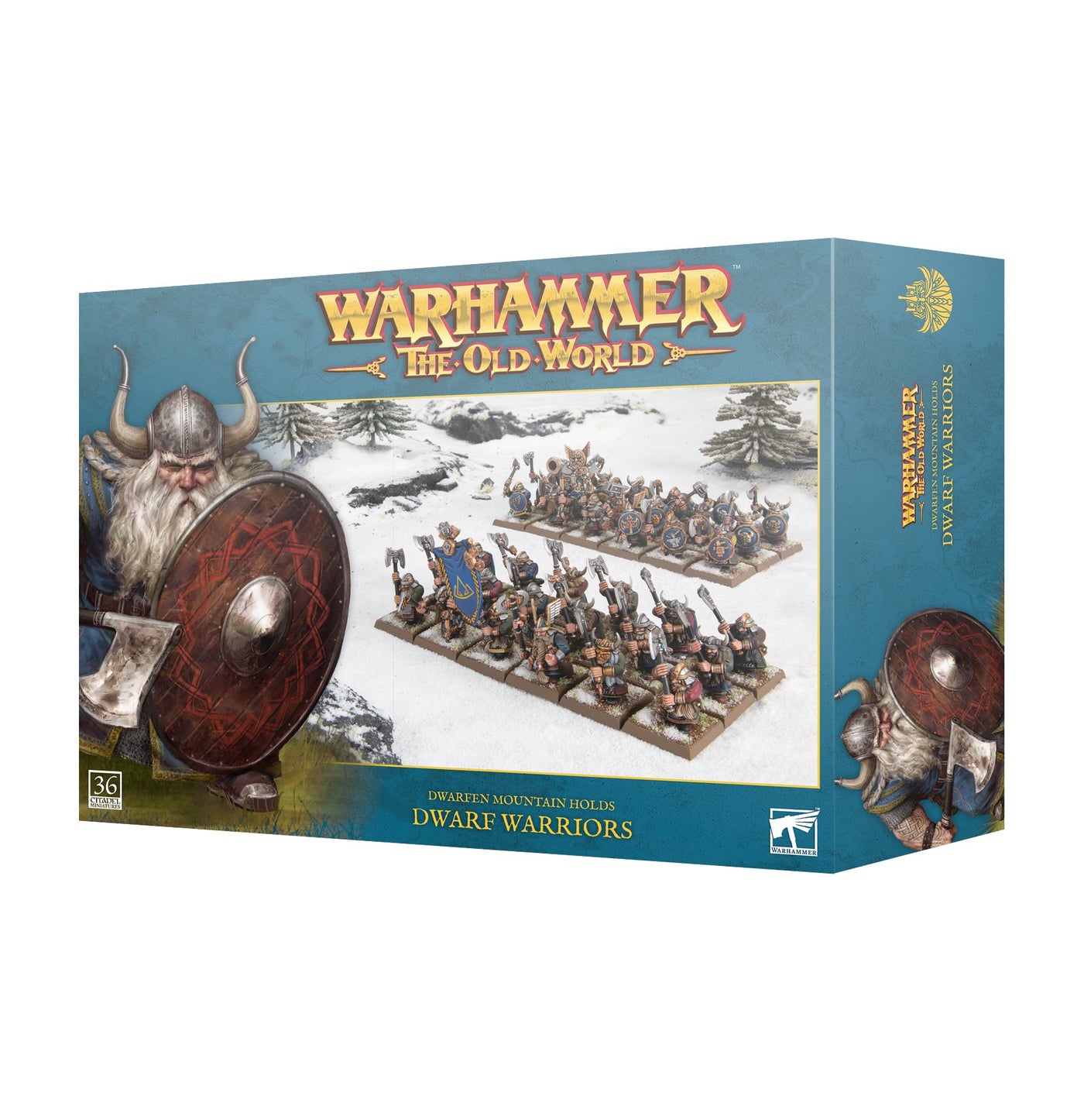 Warhammer The Old World - Dwarfen Mountain Holds - Dwarfen Mountain Holds: Dwarf Warriors