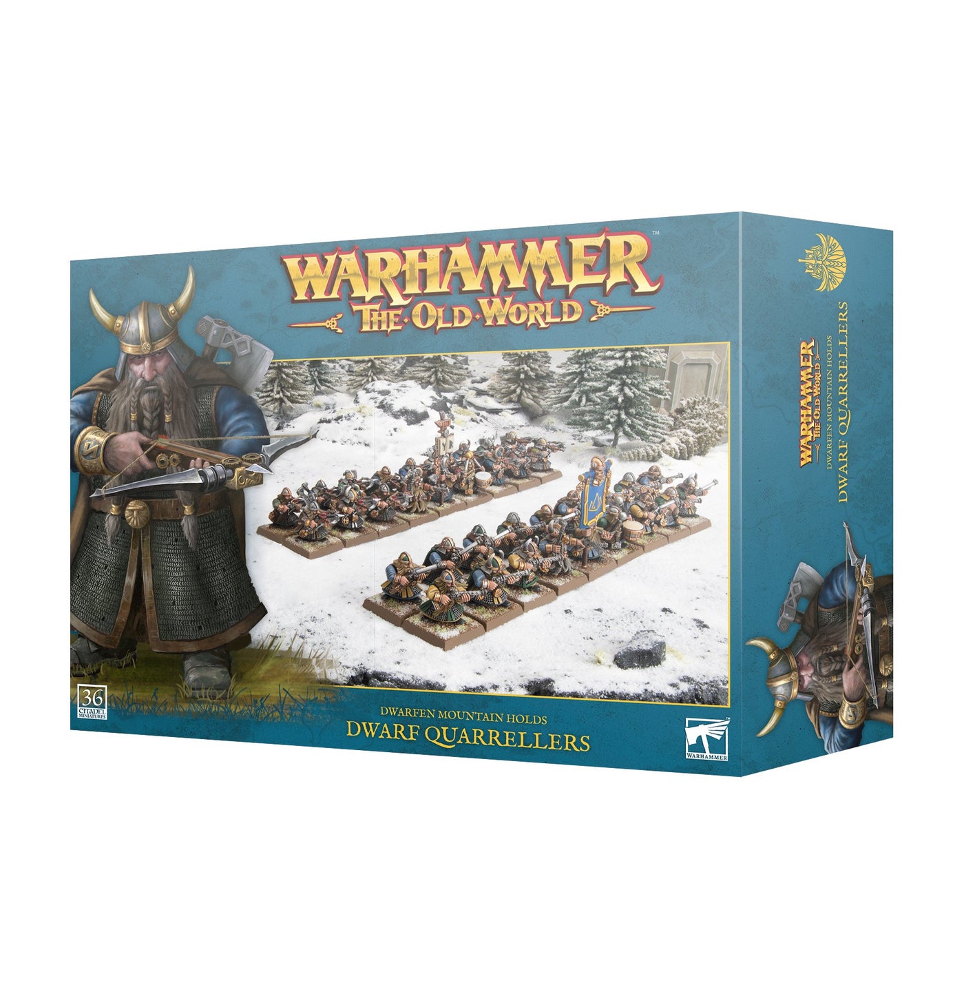 Warhammer The Old World - Dwarfen Mountain Holds - Dwarfen Mountain Holds: Dwarf Quarrellers