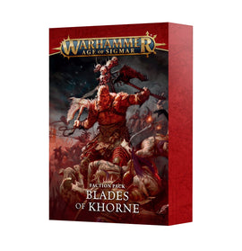 Warhammer Age Of Sigmar - Blades Of Khorne - Faction Pack: Blades of Khorne