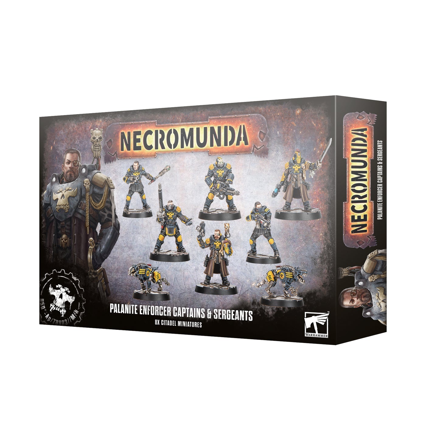 Necromunda: Palanite Enforcer Captains & Sergeants - Games Workshop