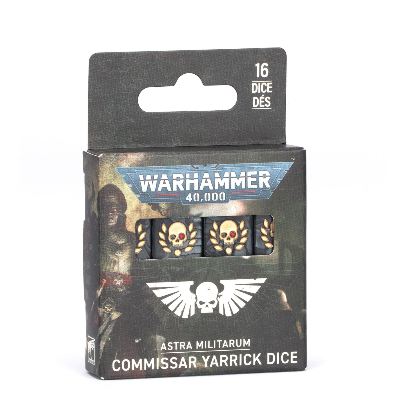 Astra Militarum Commissar Yarrick Dice - Games Workshop