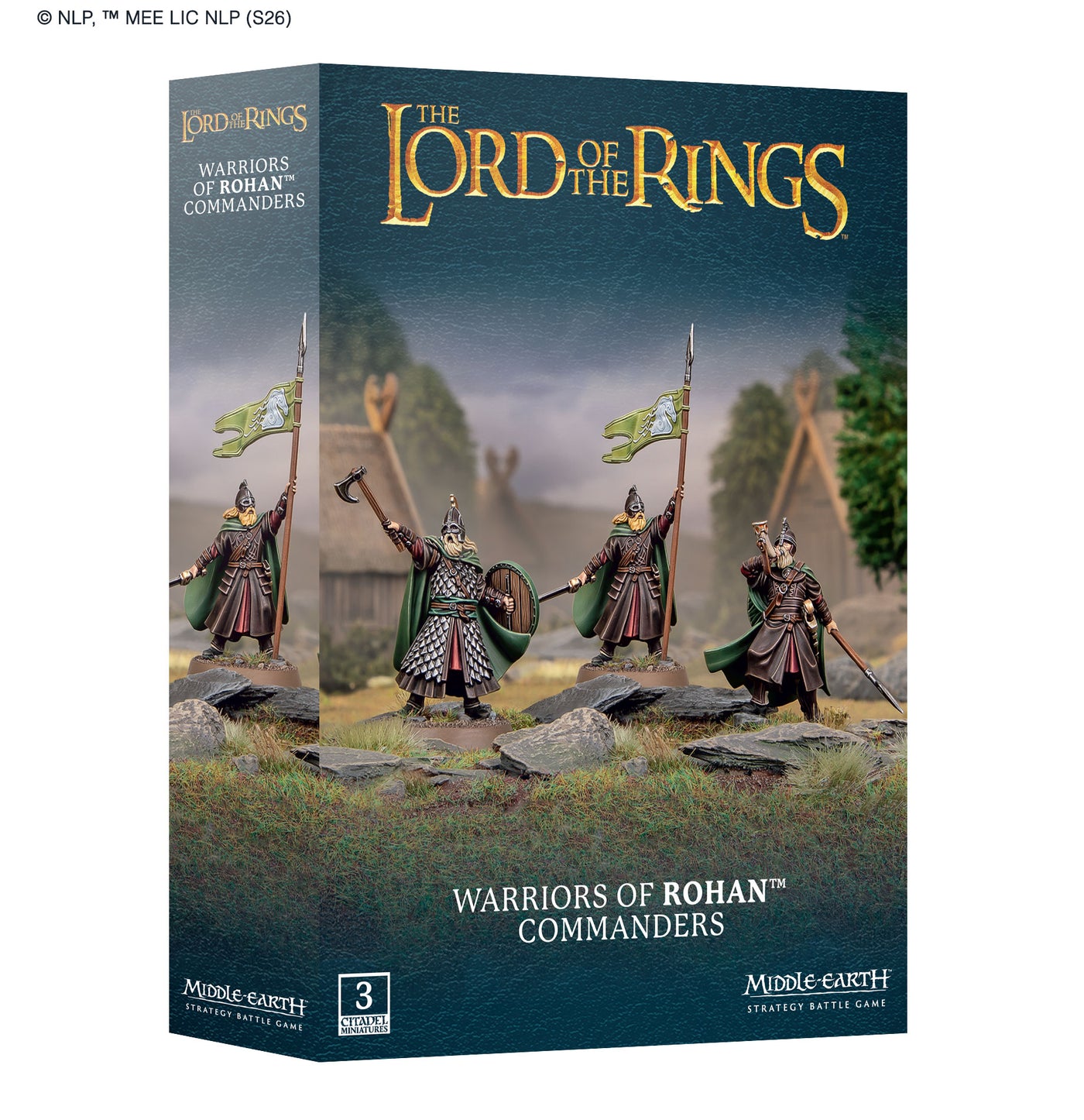 Forces of Good Warriors Of Rohan Commanders - Games Workshop