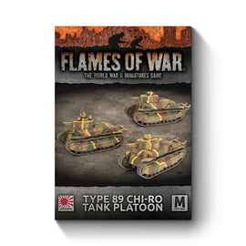 Type 89 Chi-Ro Tank Platoon - Flames of War: Pacific
