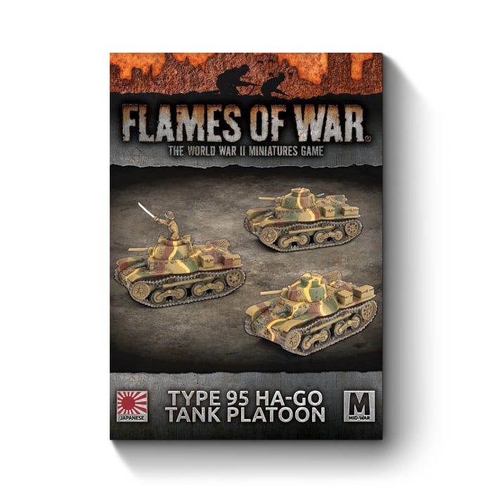 Type 95 Ha-Go Light Tank Platoon - Flames of War: Pacific