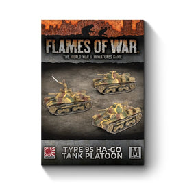 Type 95 Ha-Go Light Tank Platoon - Flames of War: Pacific