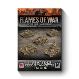 Type 97 Te-Ke Recon Tankette Platoon - Flames of War: Pacific