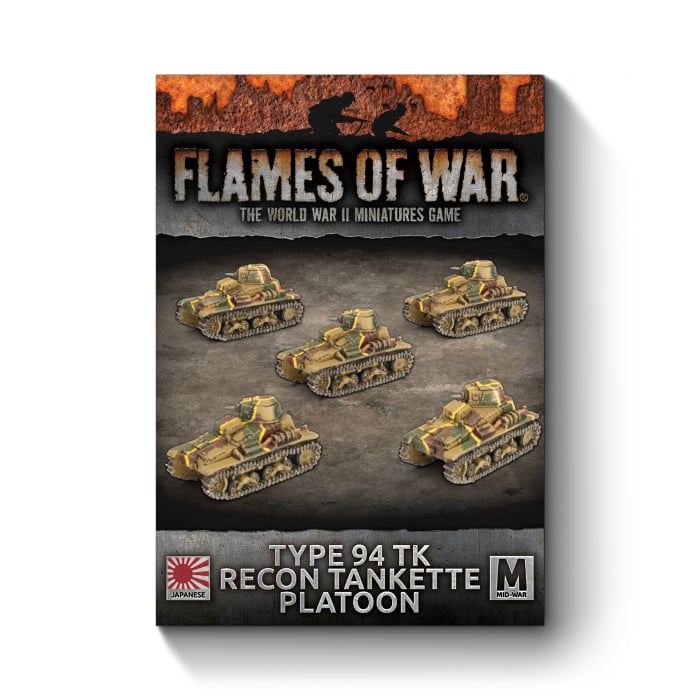 Type 94 TK Recon Tankette Platoon - Flames of War: Pacific