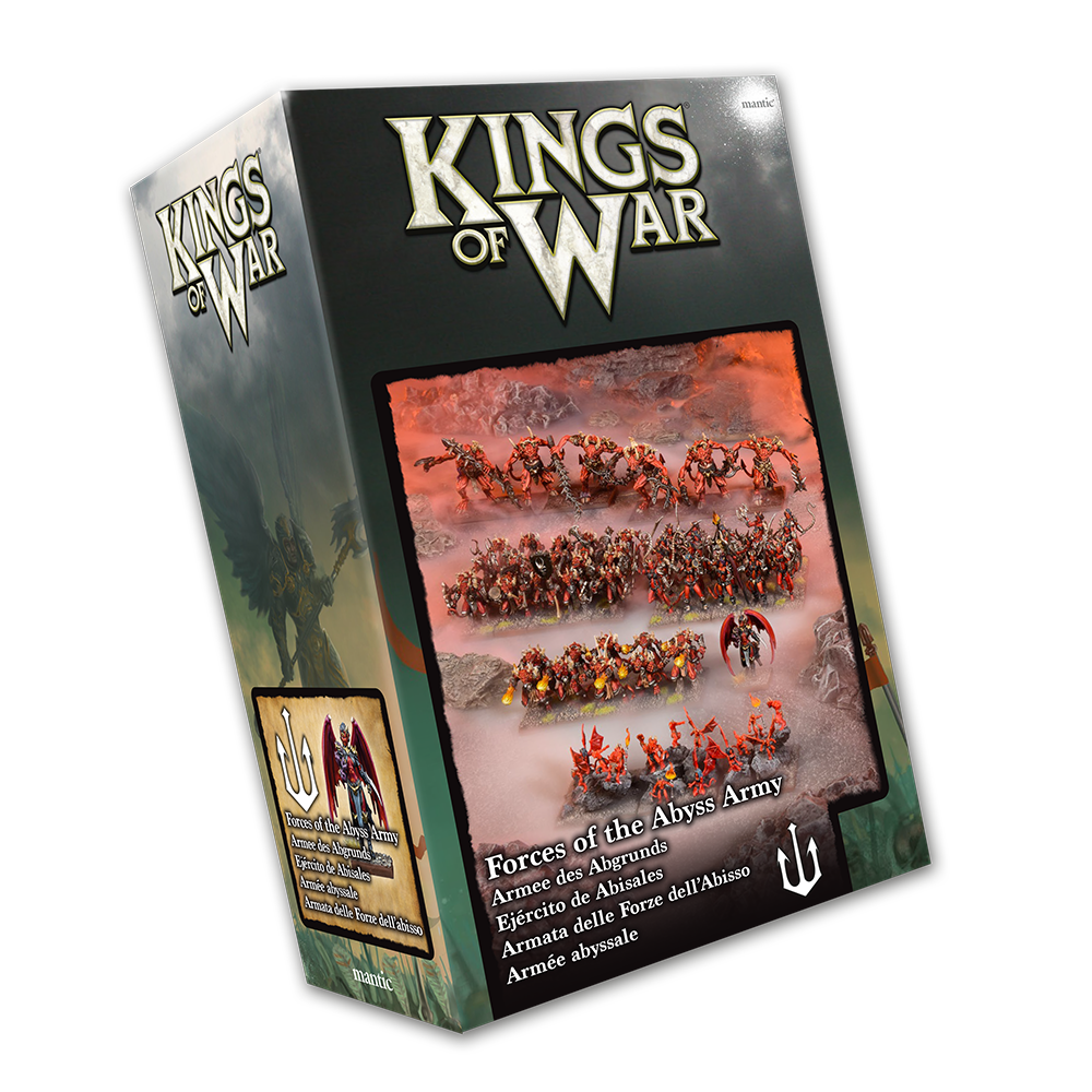 Forces of the Abyss Army Kings of War - Mantic Games
