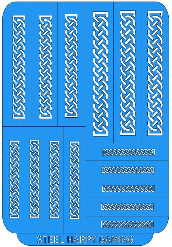 Celtic Knot - Steel Harpy Stencils