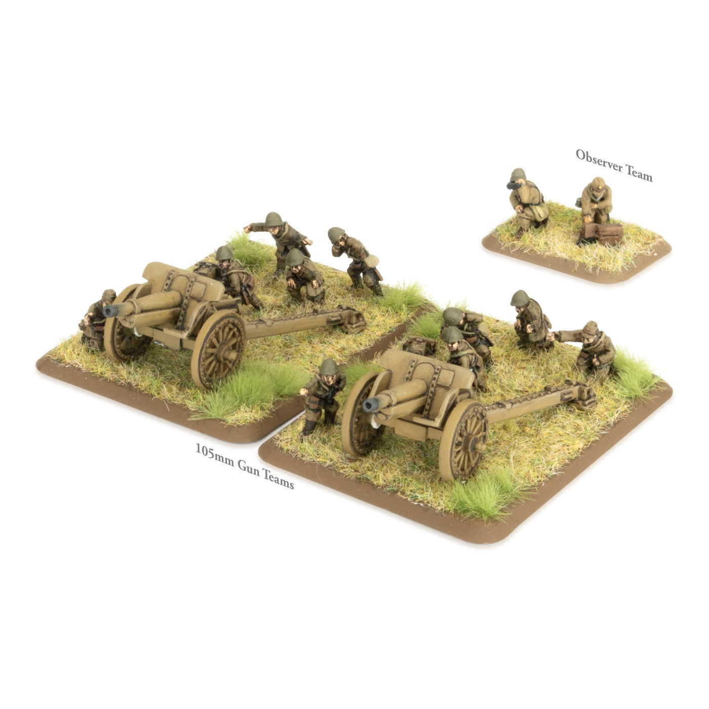 105mm Field Artillery Section - Flames of War: Pacific