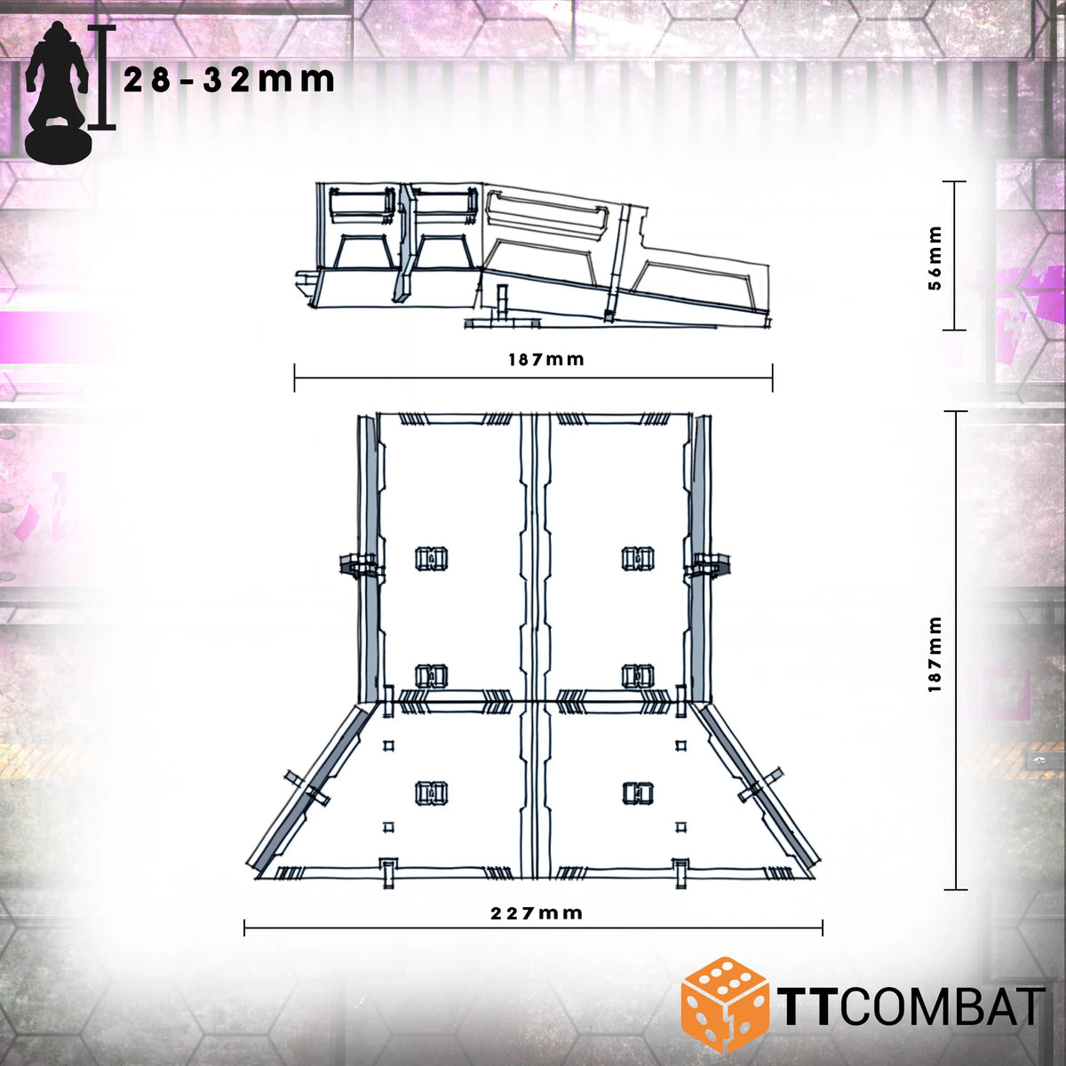 Elmor Low Ramp/Junction - Sci-fi Utopia