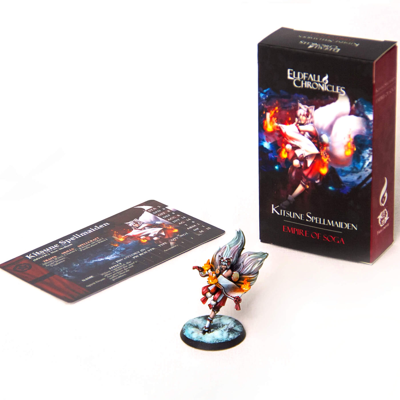 Kitsune Spellmaiden - Empire of Soga - Freecompany
