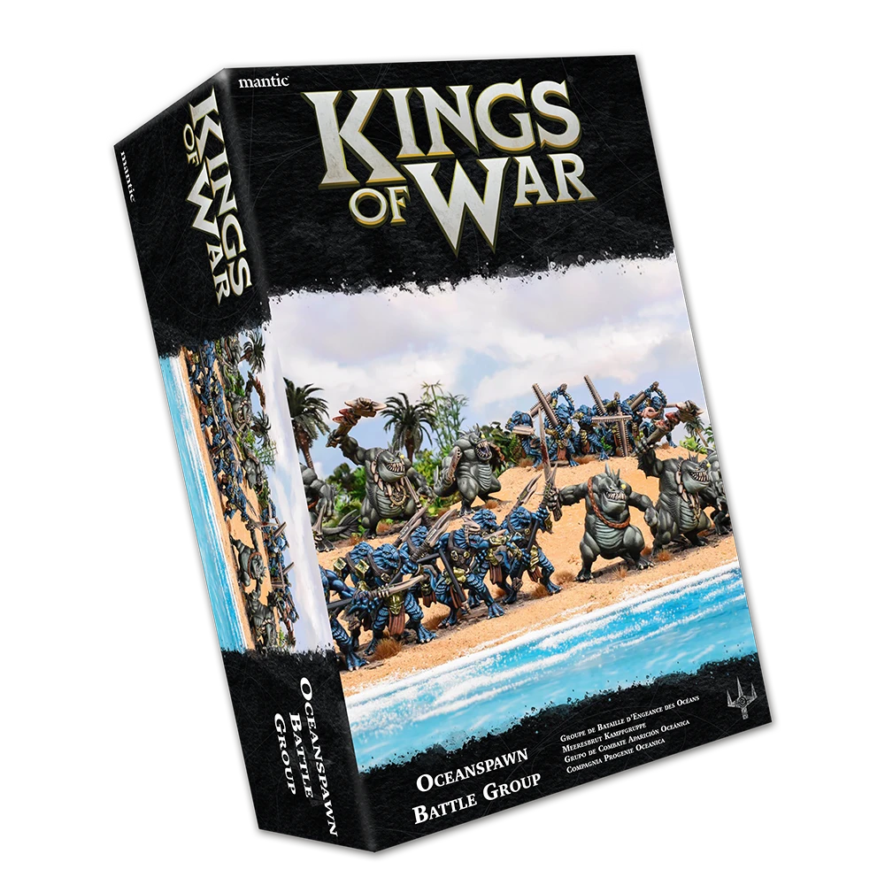 Figurine 54mm King Of War Models – Groupe DO 001 – Résine – Musique – Neuve