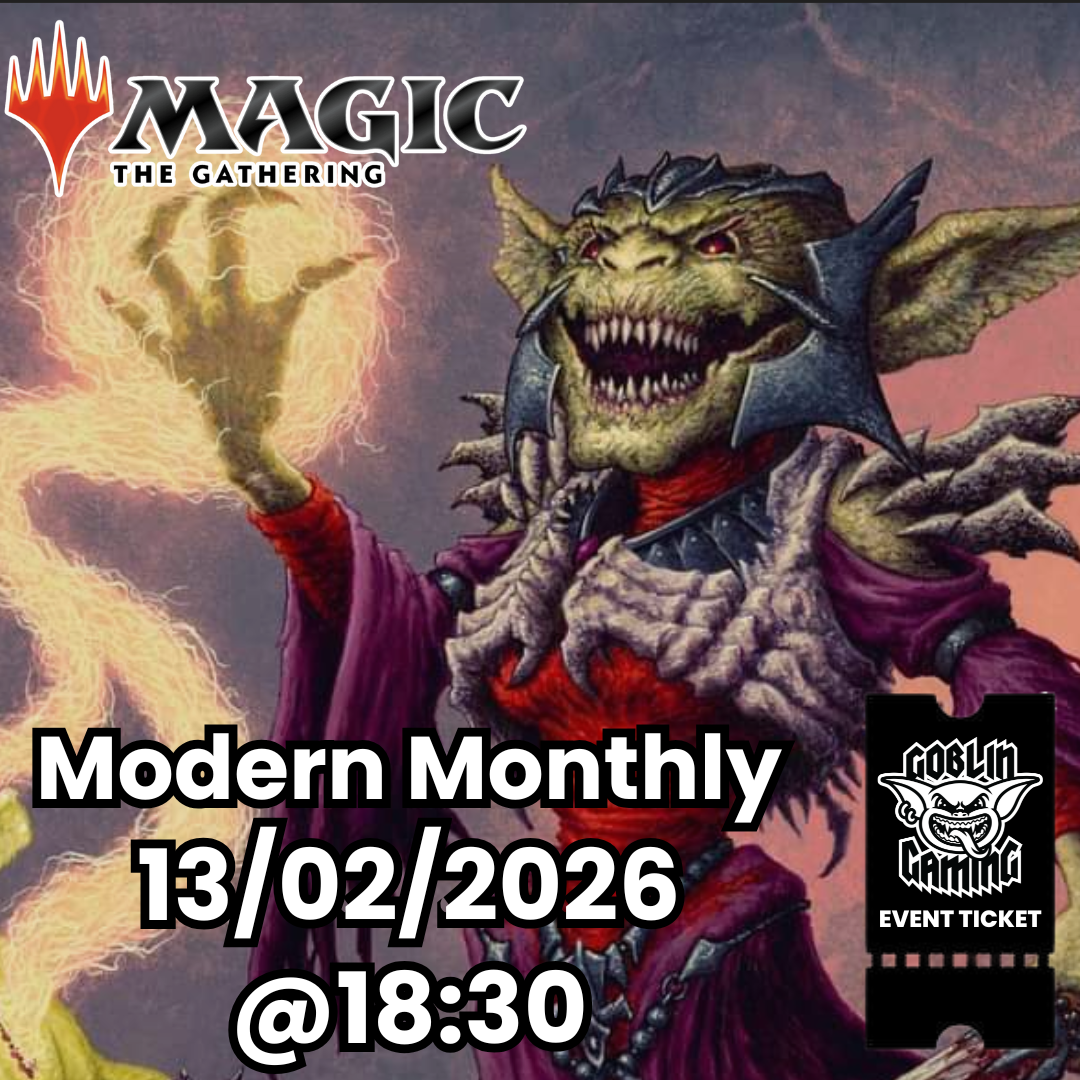Modern Monthly MTG Ticket 13/02/2026