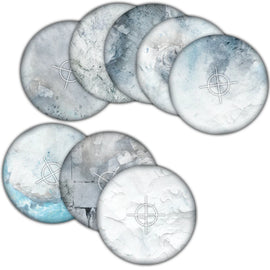 Snowfield Objective Templates: Terrain Crate - Mantic Games