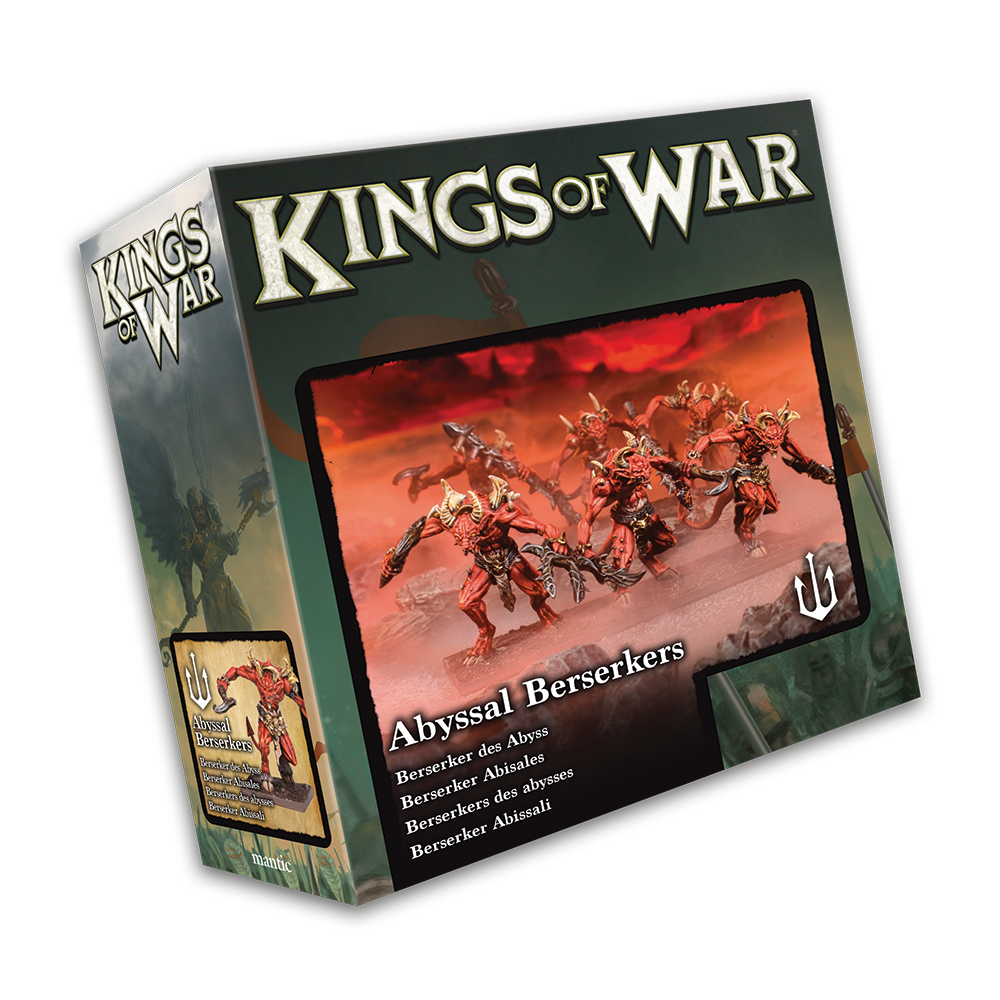 Forces of the Abyss Abyssal Berserkers Kings of War - Mantic Games