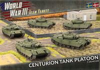 Centurion Tank Platoon (x5 Plastic) 1