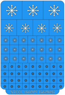 Chaos Star - Small - Style 2 - Steel Harpy Stencils