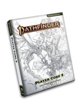 Pathfinder 2nd Edition Player Core 2 Sketch Cover Edition