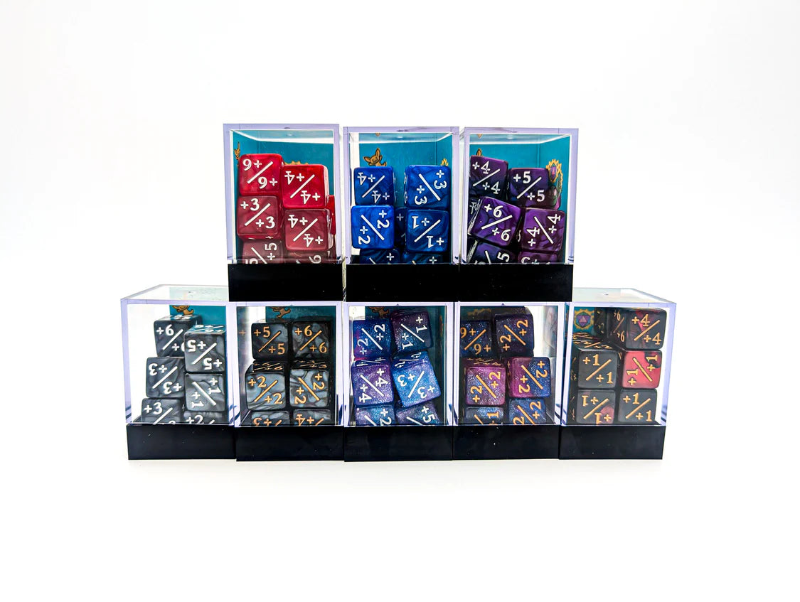 Assorted Counter Dice +/+