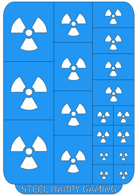 Radioactive - Steel Harpy Stencils