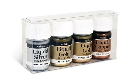 Metal Color Liquid Gold Set (4)