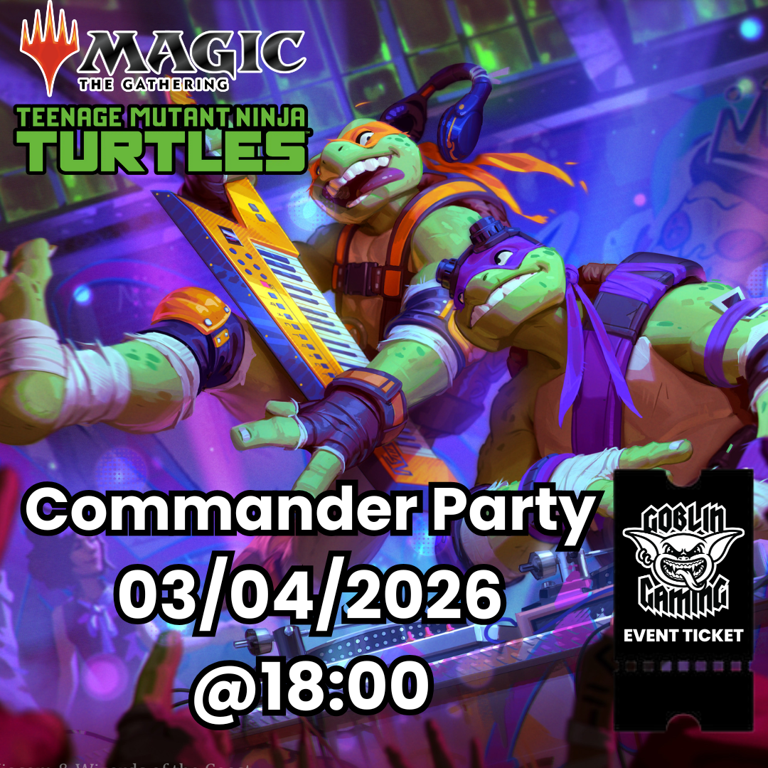 TMNT Commander Party Event Ticket 03/04/2026 From 18:00