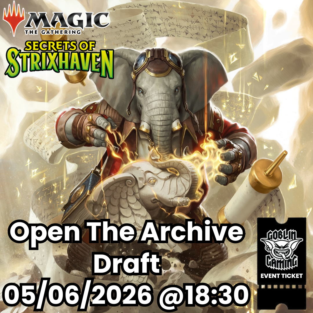 MTG Strixhaven Open The Archive Draft Ticket 05/06/2026 @ 18:30