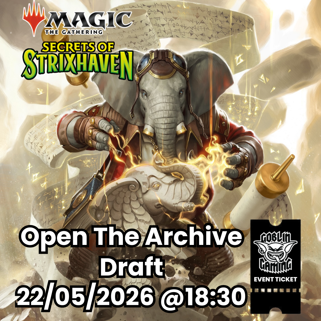 MTG Strixhaven Open The Archive Draft Ticket 22/05/2026 @ 18:30