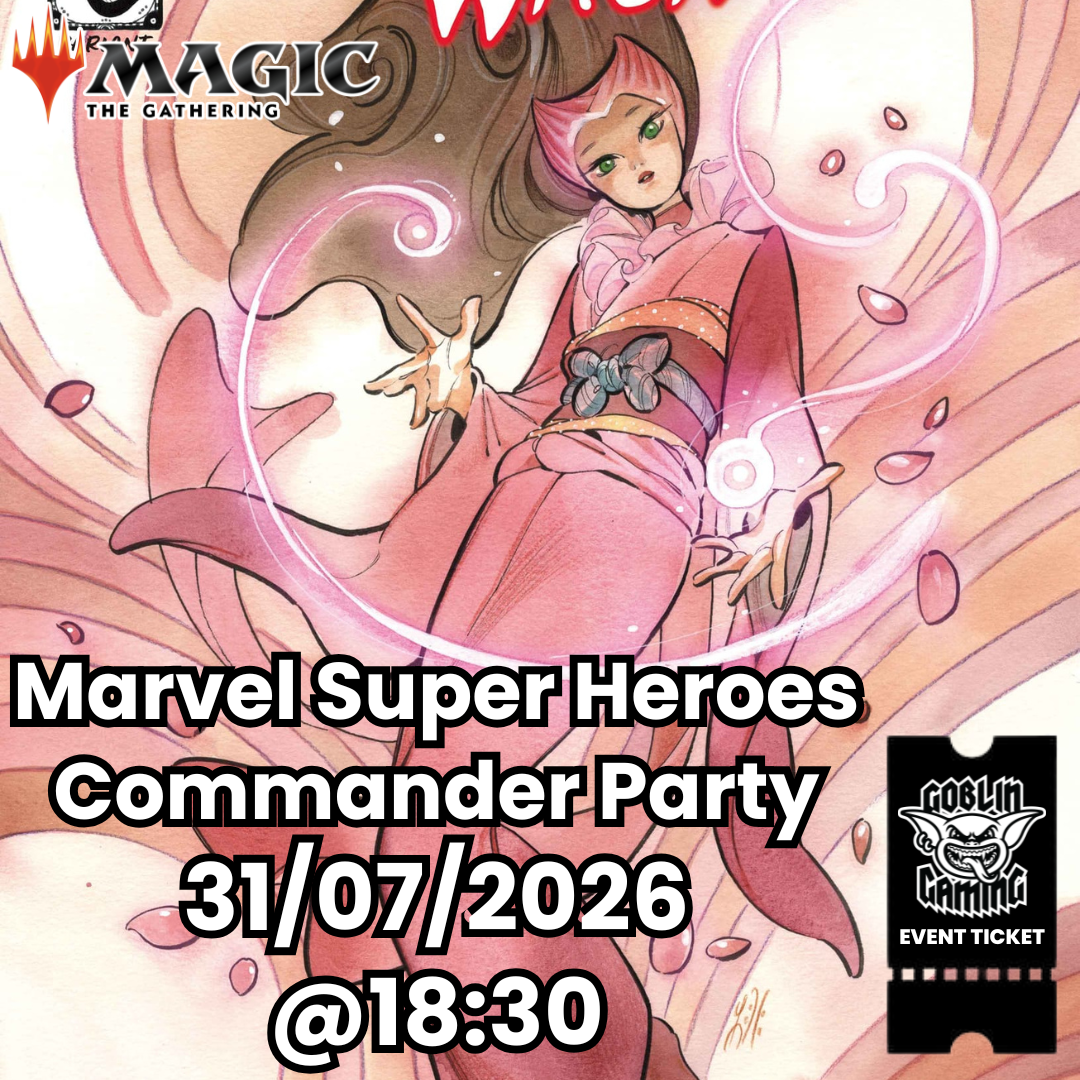 Marvel Super Heroes Commander Party Event Ticket 31/07/2026 From 18:00