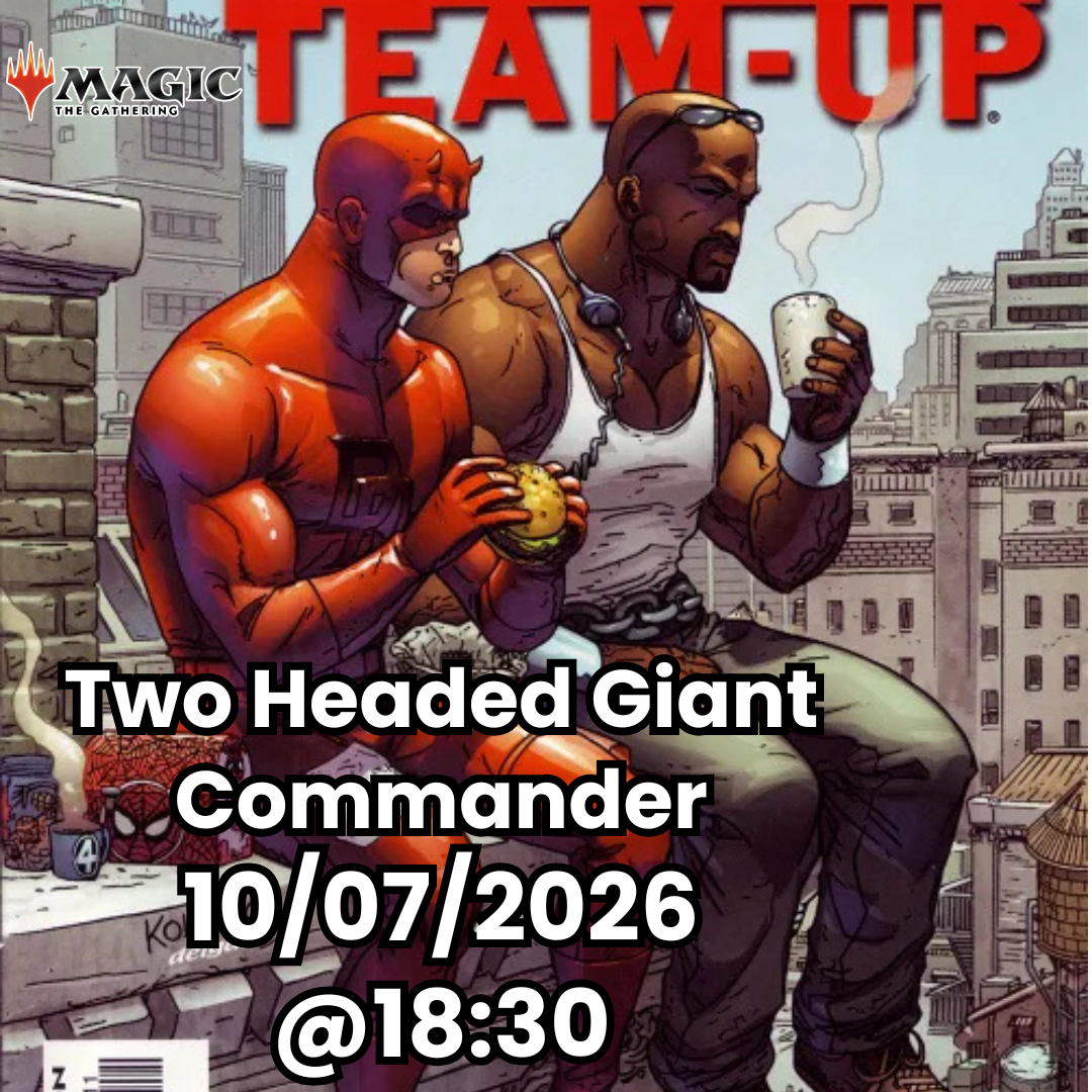 Two Headed Giant Commander Casual Ticket 10/07/2026 From 18.30