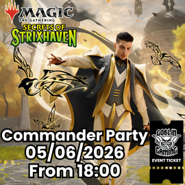 Secrets Of Strixhaven Commander Party Event Ticket 05/06/2026 From 18:00