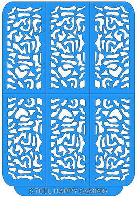 Military Camo - Small - Style 1 - Steel Harpy Stencils