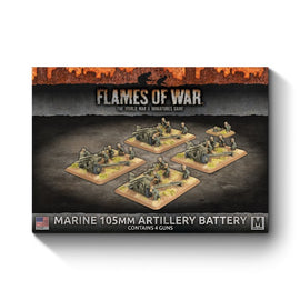 Marine 105mm Artillery Battery - Flames of War: Pacific